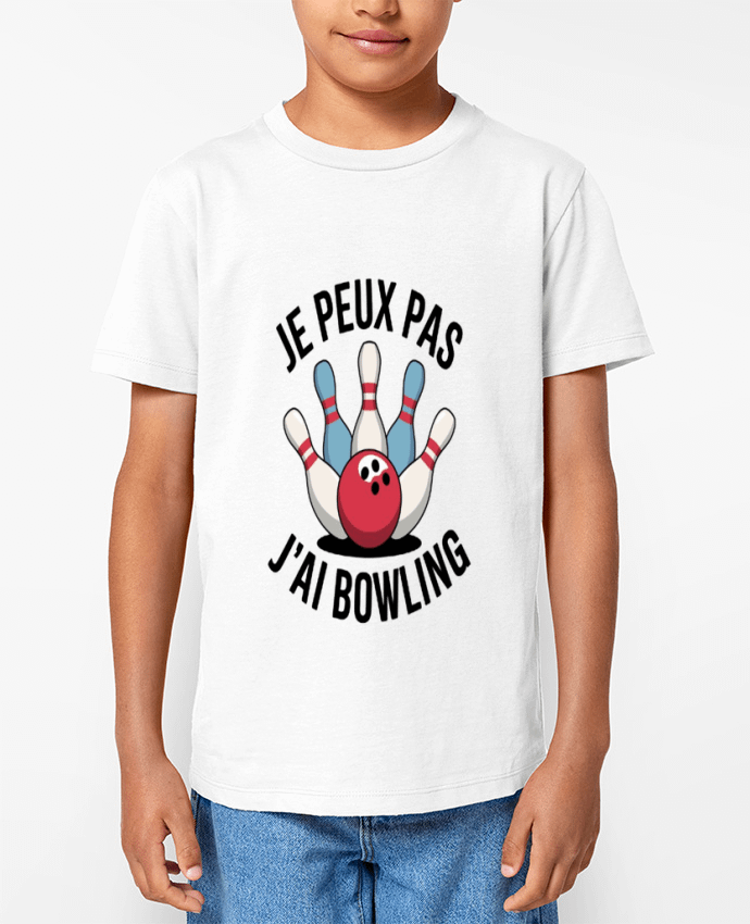 T-shirt Enfant je peux pas j'ai bowling Par bwilfy