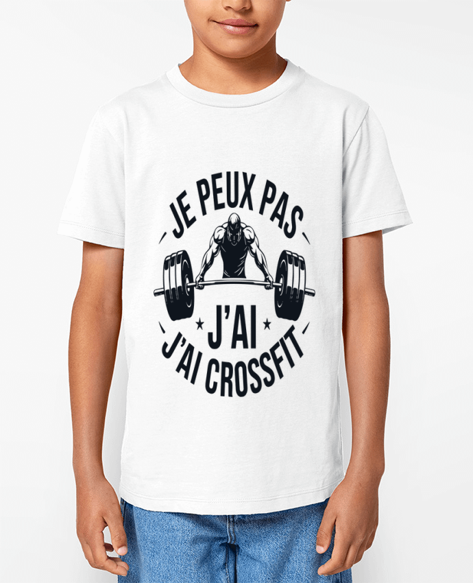 T-shirt Enfant je peux pas j'ai crossfit Par bwilfy