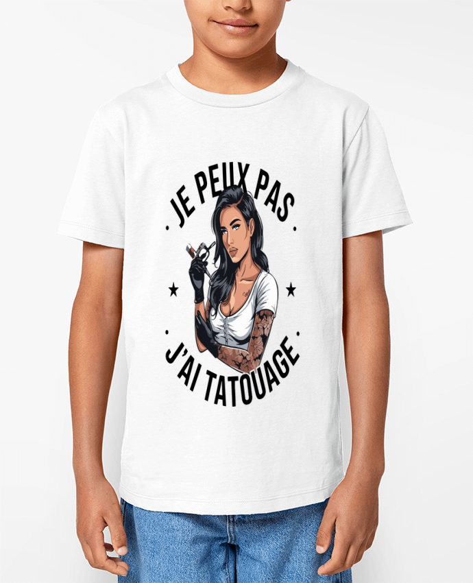 T-shirt Enfant je peux pas j'ai tatouage Par bwilfy