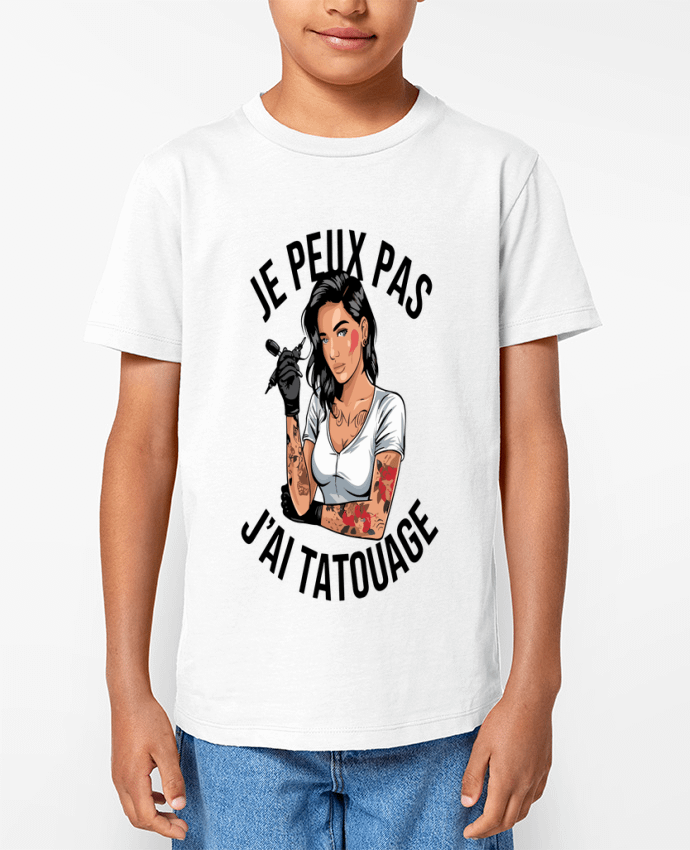 T-shirt Enfant je peux pas j'ai tatouage Par bwilfy