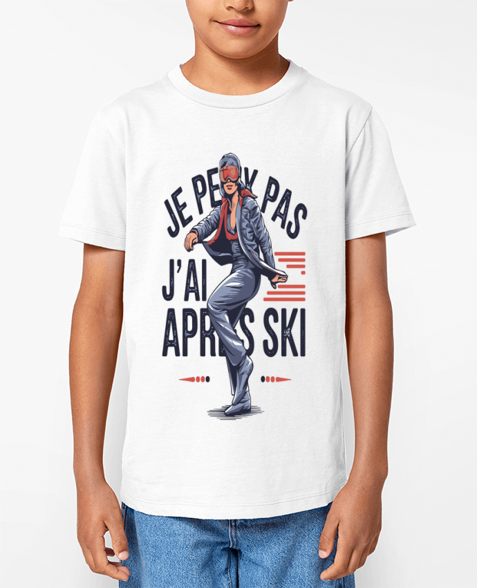 T-shirt Enfant je peux pas j'ai après ski Par bwilfy