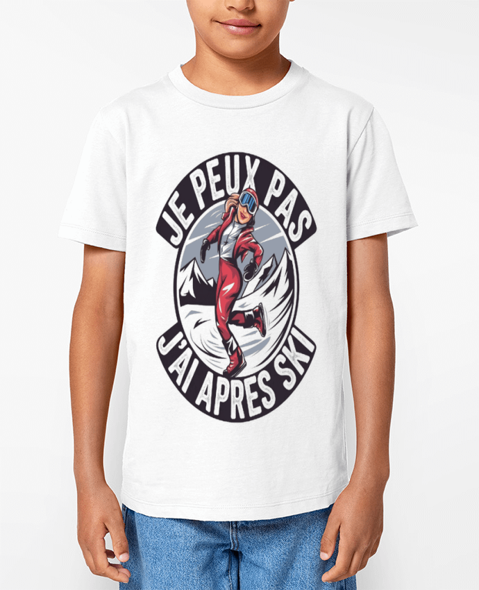 T-shirt Enfant je peux pas j'ai après ski Par bwilfy