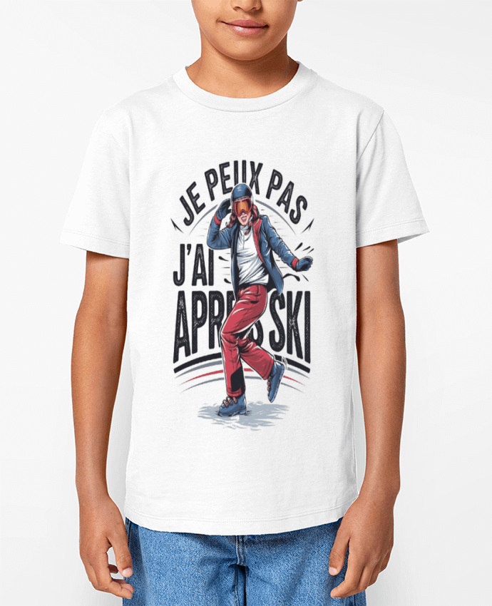 T-shirt Enfant je peux pas j'ai après ski Par bwilfy