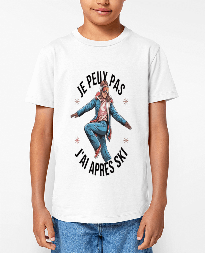 T-shirt Enfant je peux pas j'ai après ski Par bwilfy