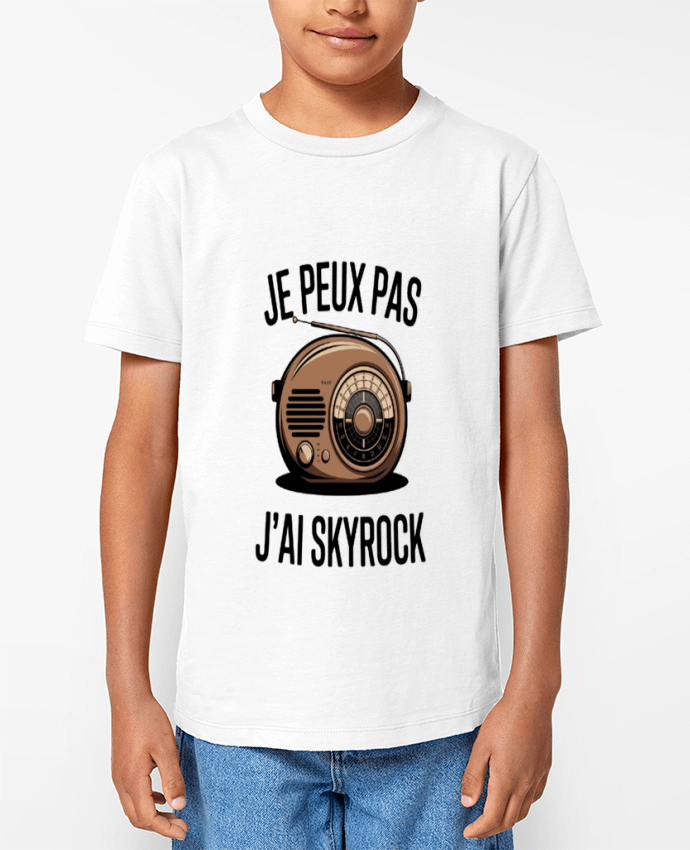 T-shirt Enfant je peux pas j'ai skyrock Par bwilfy