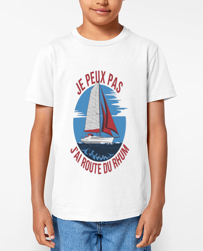 T-shirt Enfant je peux pas j'ai route du rhum Par bwilfy