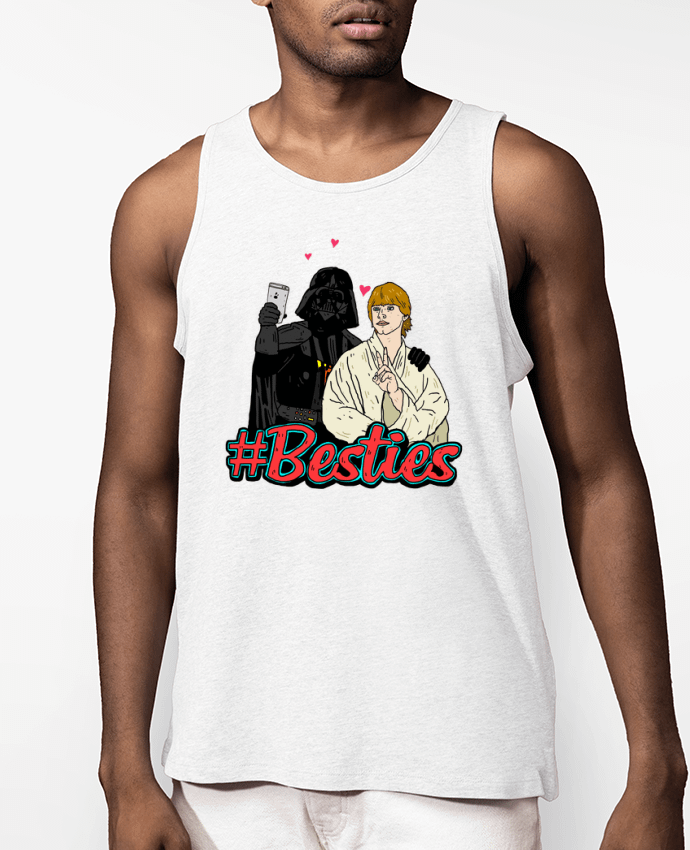 Débardeur Homme Bio #Besties Star Wars Par Nick cocozza