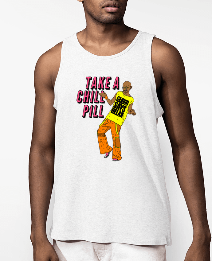 Débardeur Homme Chill Pill Par Nick cocozza