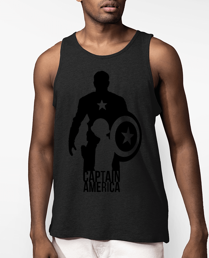 Débardeur Homme Captain america Par Kazeshini