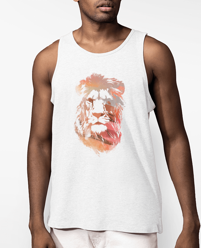 Débardeur Homme Desert lion Par robertfarkas
