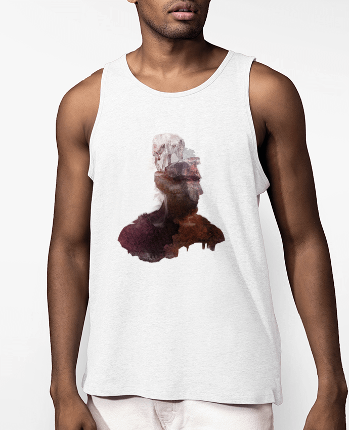 Débardeur Homme Inner wilderness Par robertfarkas