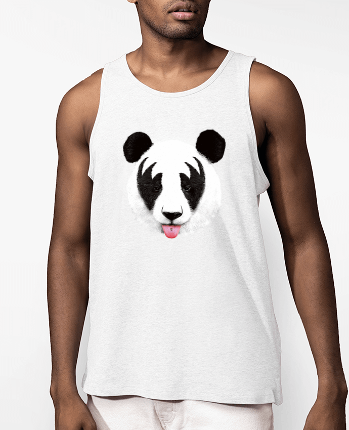 Débardeur Homme Kiss of a panda Par robertfarkas