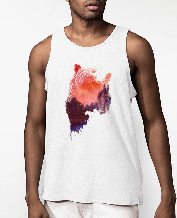 Débardeur Homme Bio Love forever Par robertfarkas