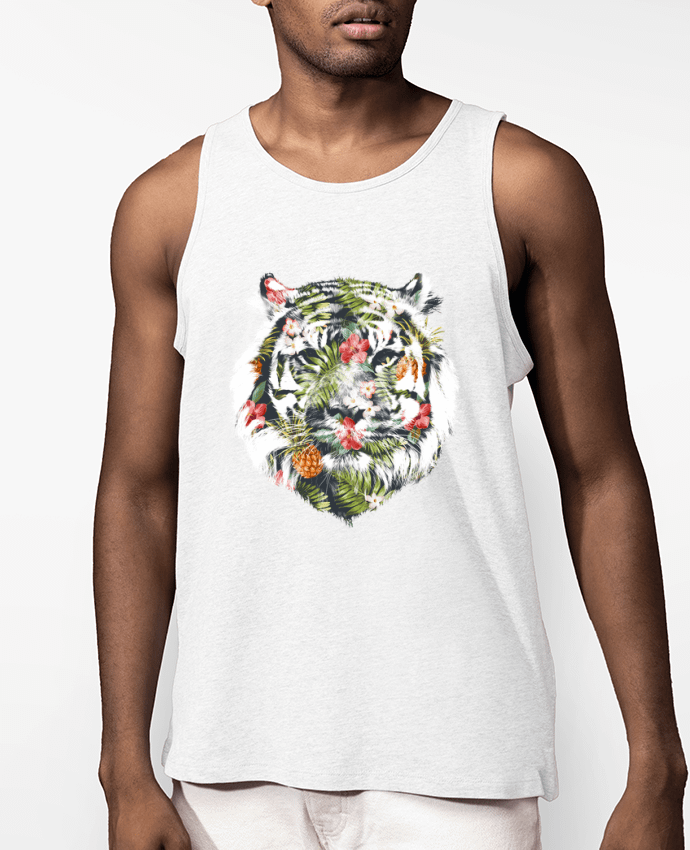 Débardeur Homme Tropical tiger Par robertfarkas