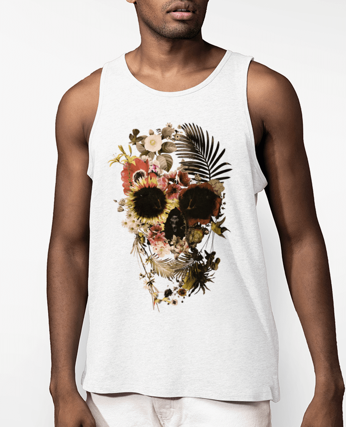 Débardeur Homme Garden Skull Par ali_gulec