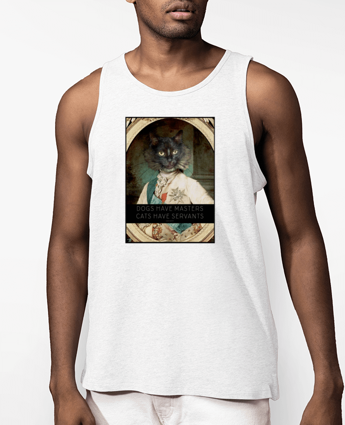 Débardeur Homme Bio King Cat Par Tchernobayle
