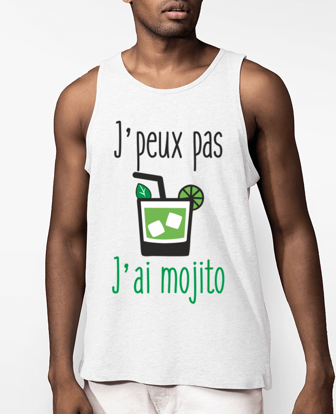 Débardeur Homme J'peux pas j'ai mojito Par Benichan