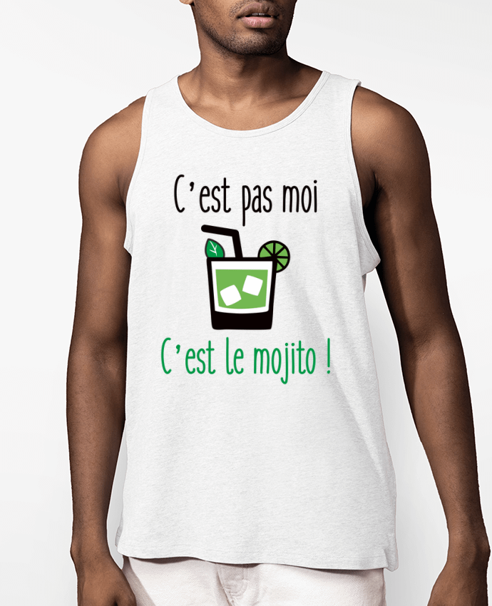 Débardeur Homme C'est pas moi c'est le mojito Par Benichan