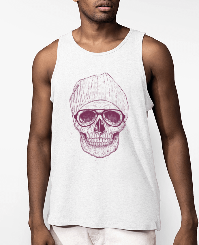 Débardeur Homme Cool Skull Par Balàzs Solti