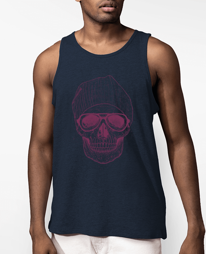 Débardeur Homme Cool Skull Par Balàzs Solti