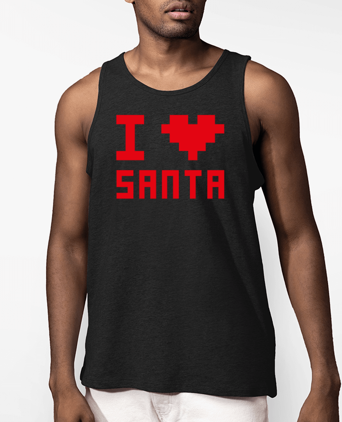 Débardeur Homme I LOVE SANTA Par tunetoo