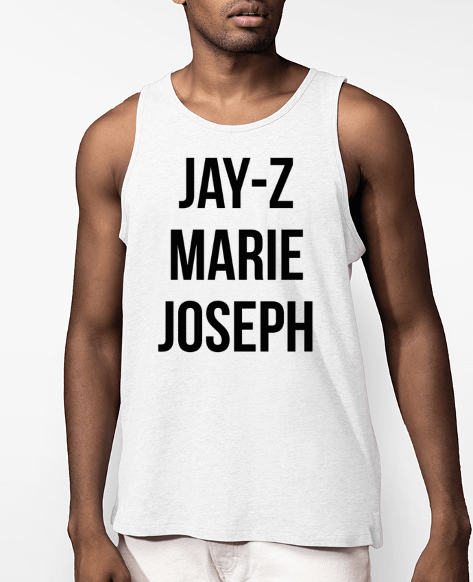 Débardeur Homme Bio JAY-Z MARIE JOSEPH Par tunetoo