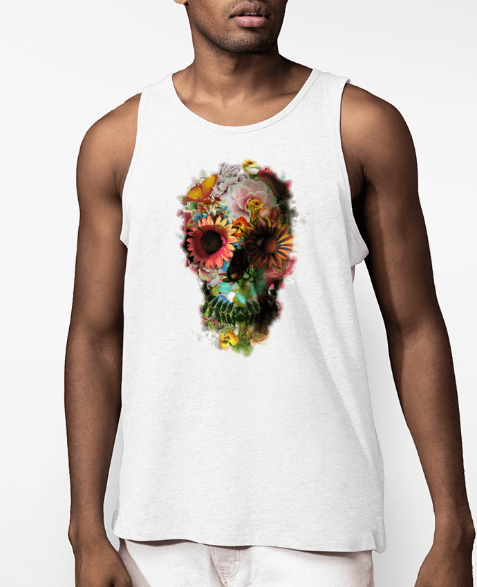Débardeur Homme Skull 2 Par ali_gulec