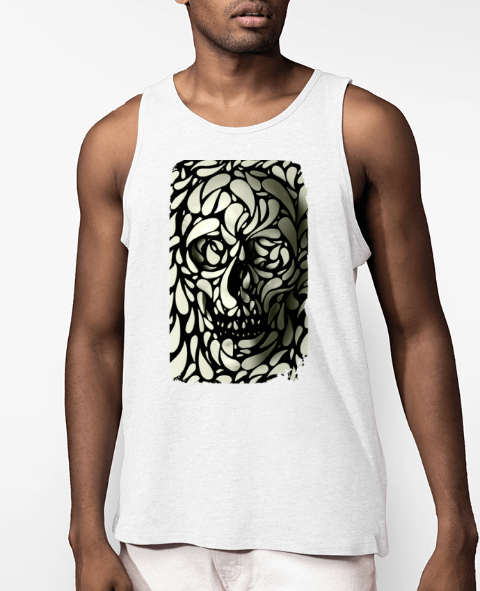 Débardeur Homme Skull 4 Par ali_gulec