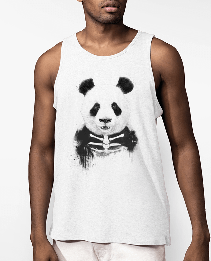 Débardeur Homme Zombie Panda Par Balàzs Solti