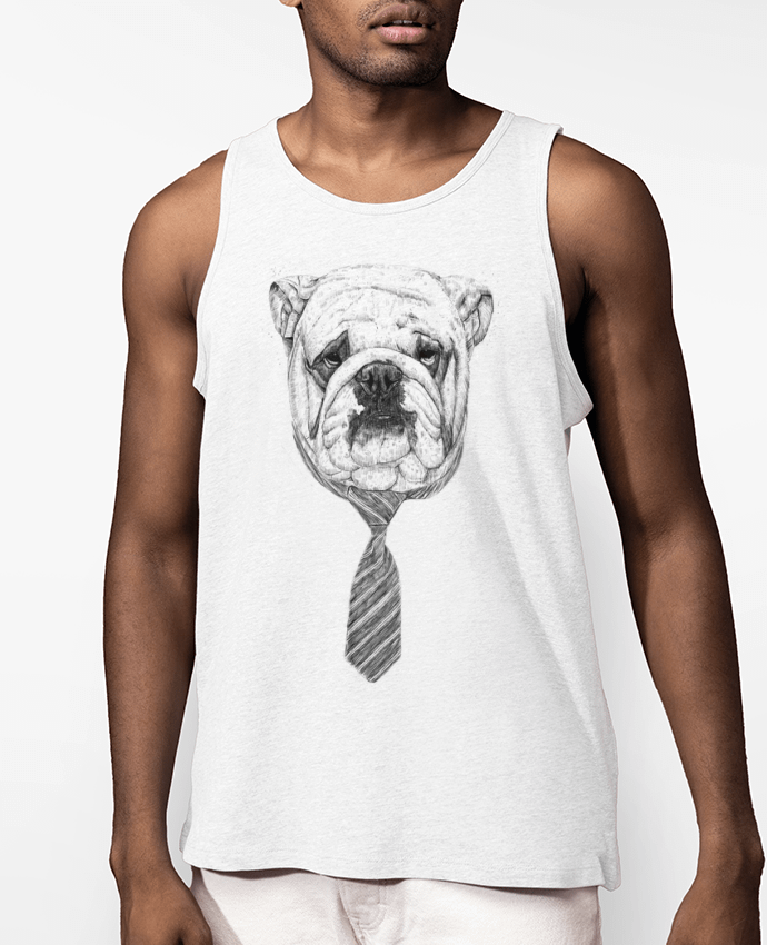Débardeur Homme Cool Dog Par Balàzs Solti