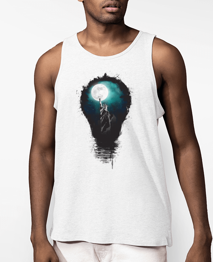 Débardeur Homme Big city lights Par Balàzs Solti