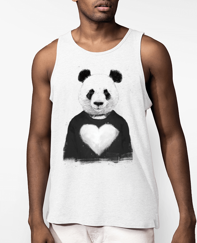 Débardeur Homme Bio lovely_panda Par Balàzs Solti