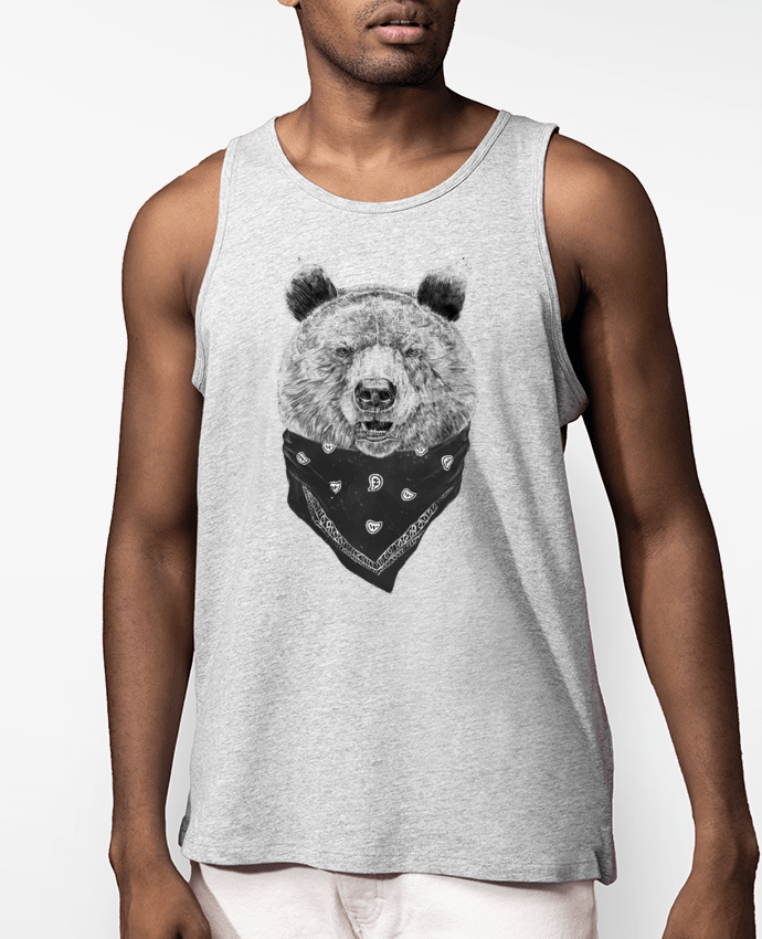 Débardeur Homme wild_bear Par Balàzs Solti