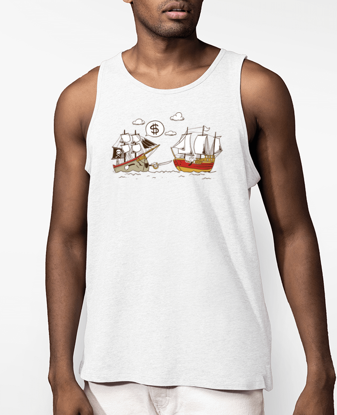 Débardeur Homme Pirate Par flyingmouse365
