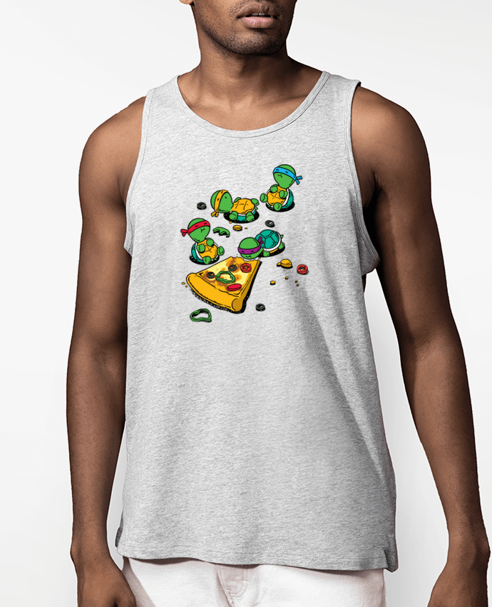 Débardeur Homme Pizza lover Par flyingmouse365