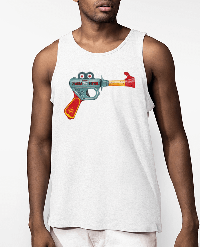 Débardeur Homme Bio Gun Toy Par Florent Bodart
