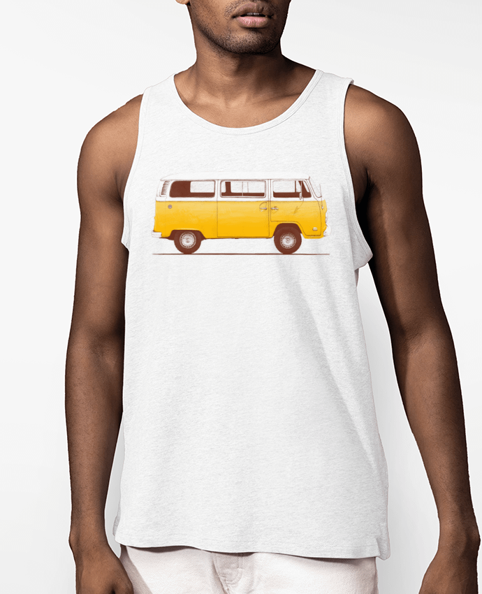Débardeur Homme Yellow Van Par Florent Bodart