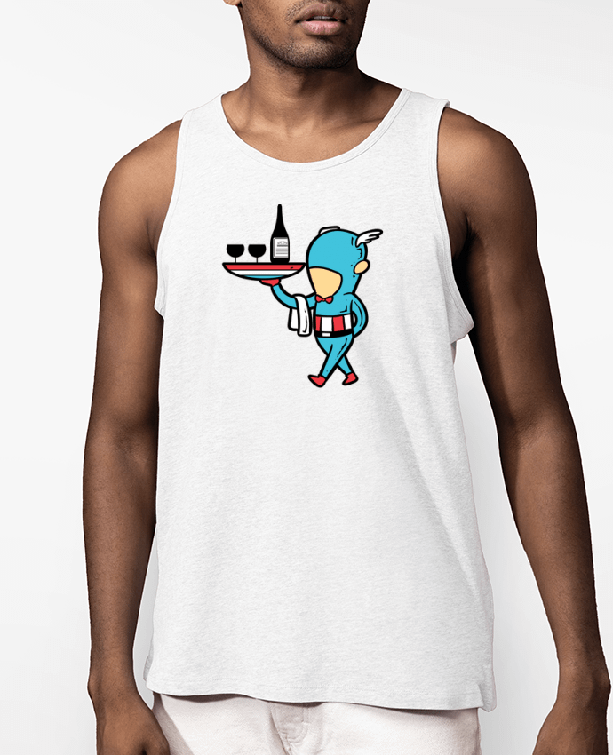 Débardeur Homme Restaurant Par flyingmouse365