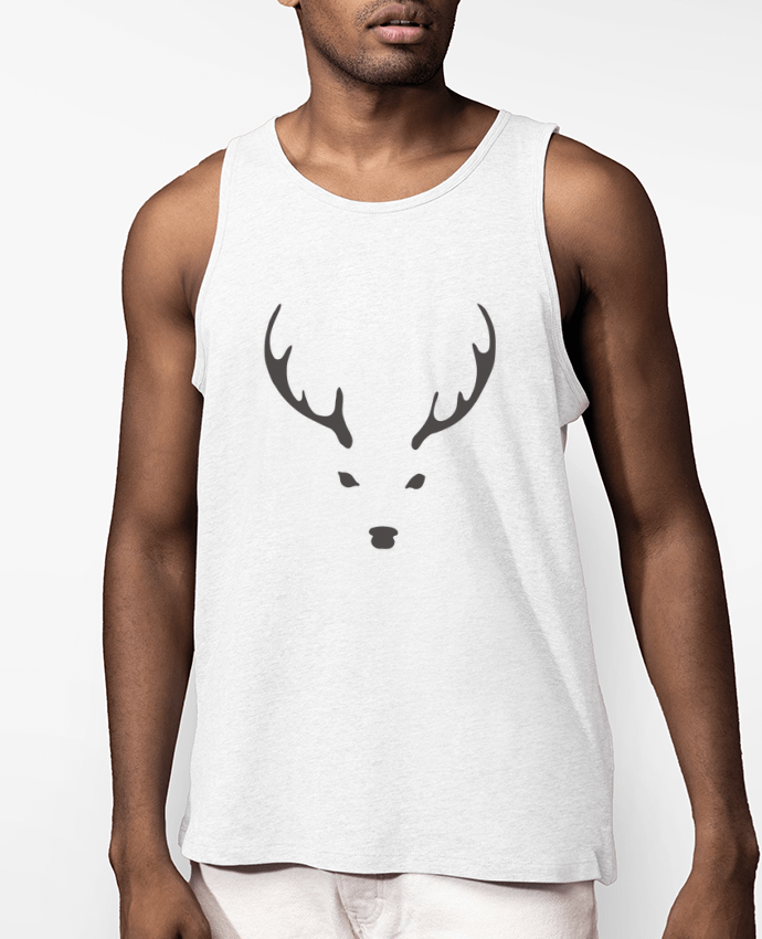 Débardeur Homme WHITE DEER Par Morozinka