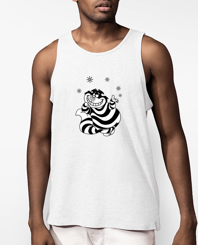 Débardeur Homme Cheshire cat Par tattooanshort
