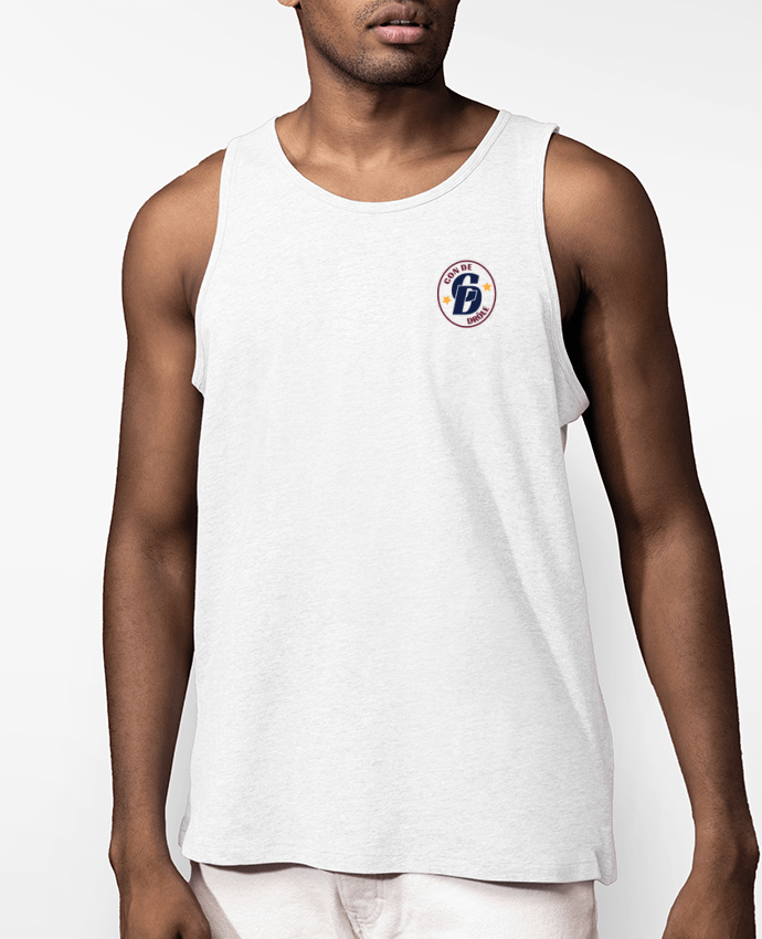 Débardeur Homme Con de drôle blason Par tunetoo