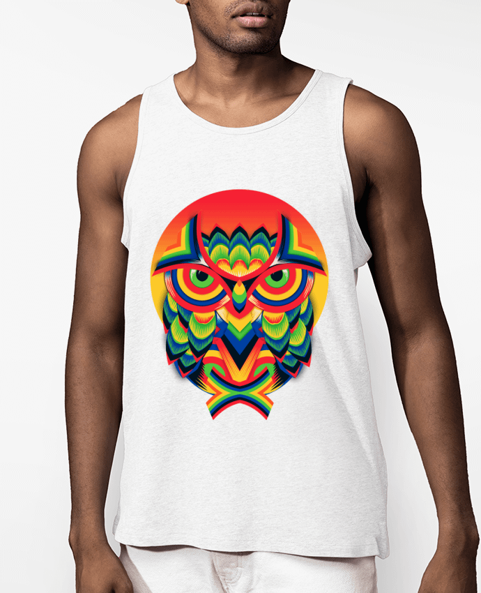 Débardeur Homme Owl 3 Par ali_gulec