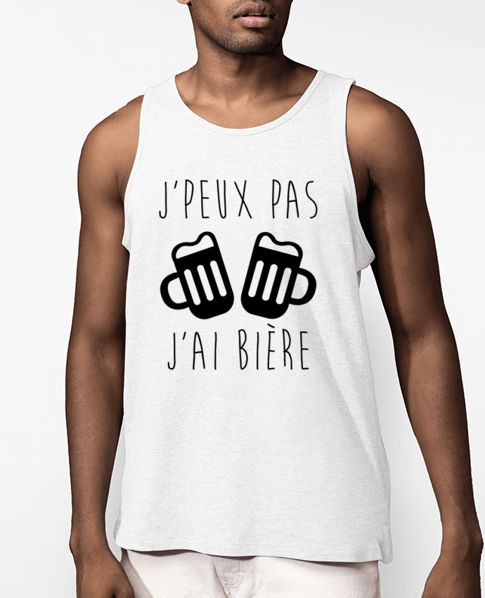 Débardeur Homme J'peux pas j'ai bière Par Benichan