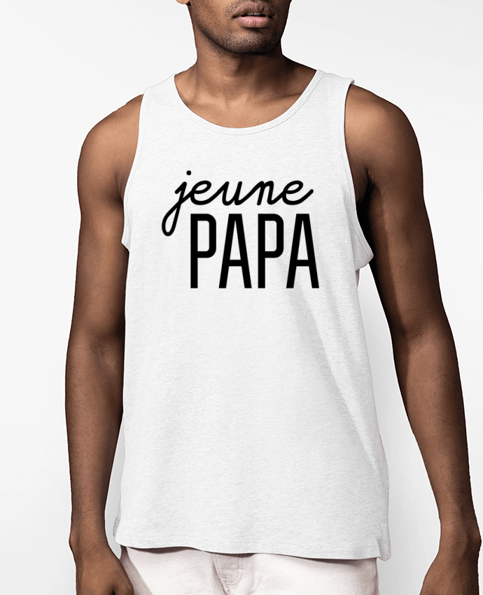 Débardeur Homme Jeune papa Par tunetoo