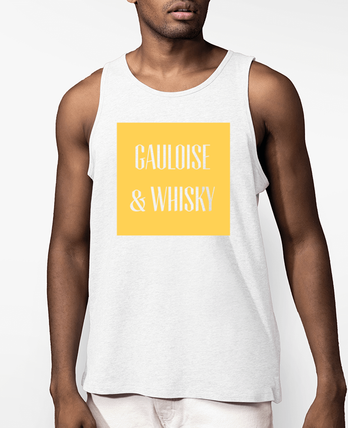 Débardeur Homme Gauloise et whisky Par tunetoo