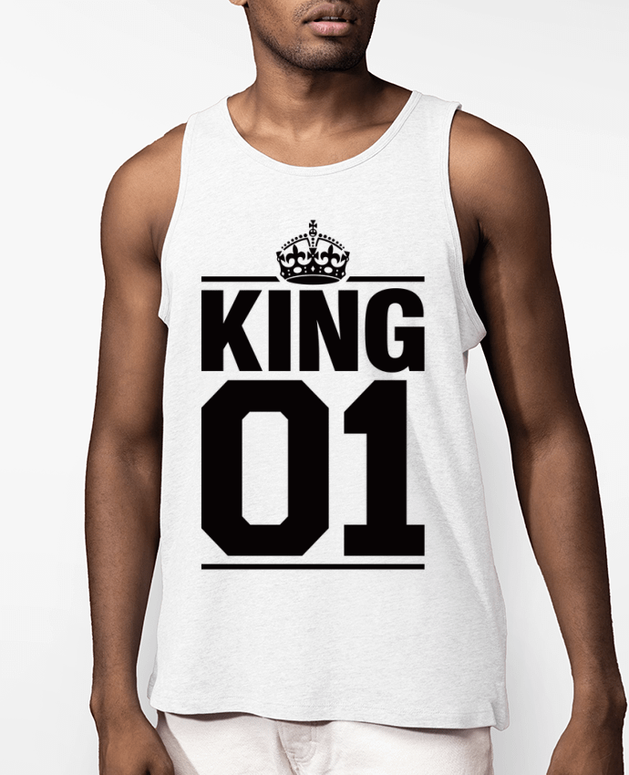 Débardeur Homme King 01 Par Freeyourshirt.com