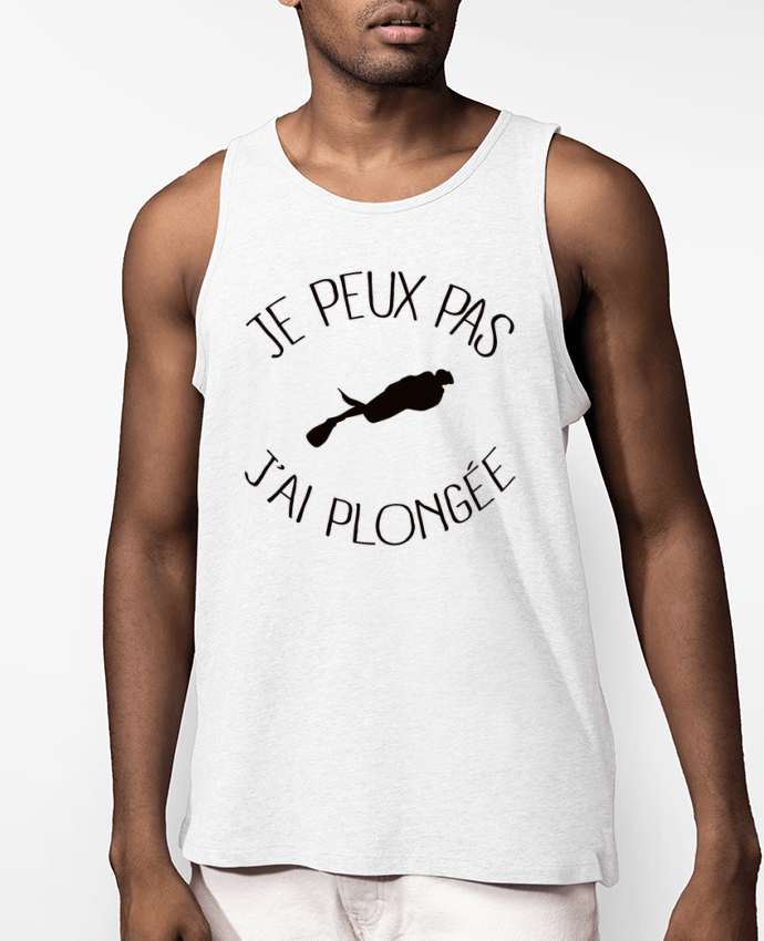Débardeur Homme Je peux pas j'ai plongée Par Freeyourshirt.com