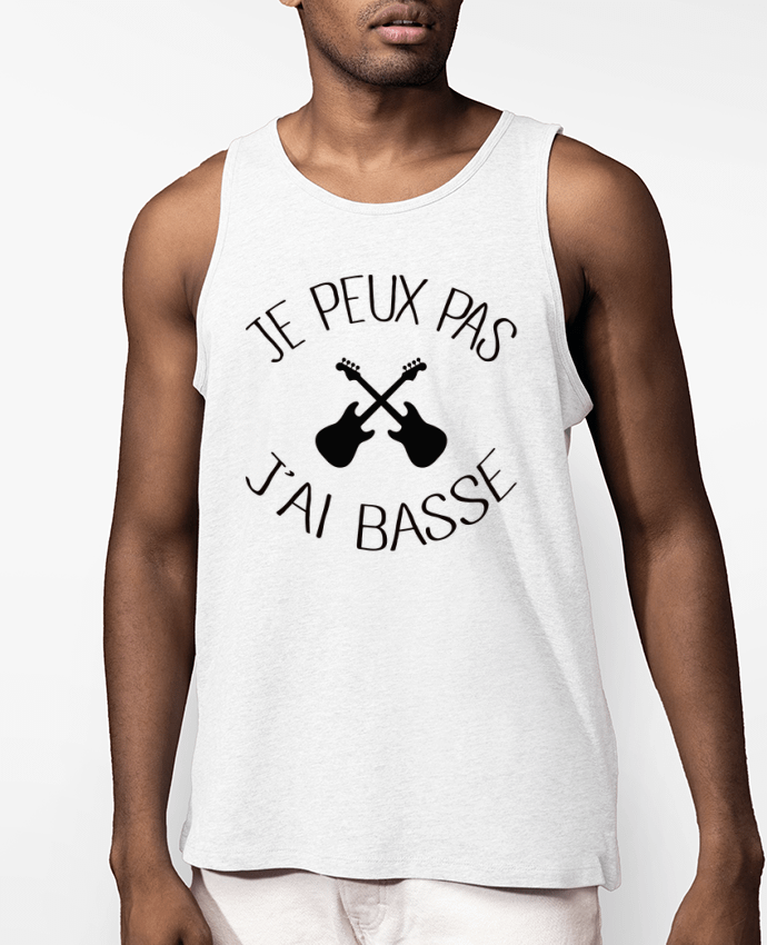 Débardeur Homme Je peux pas j'ai Basse Par Freeyourshirt.com