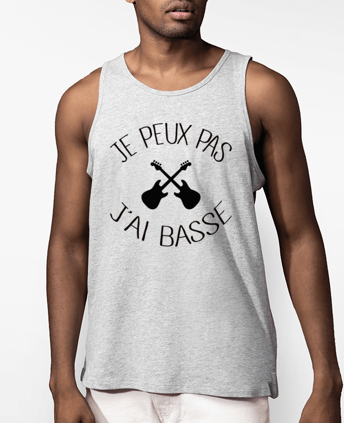 Débardeur Homme Je peux pas j'ai Basse Par Freeyourshirt.com