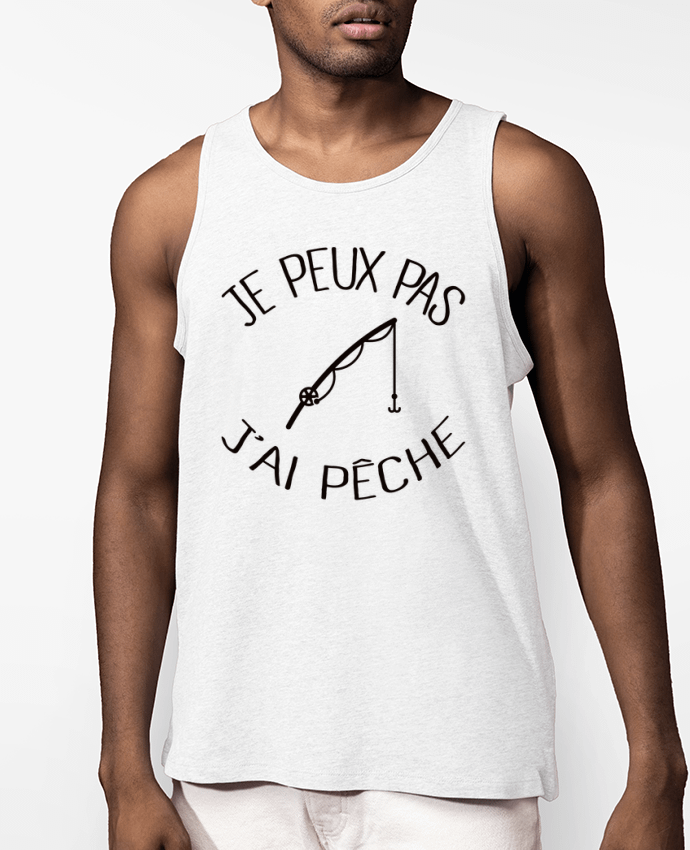 Débardeur Homme Je peux pas j'ai pêche Par Freeyourshirt.com